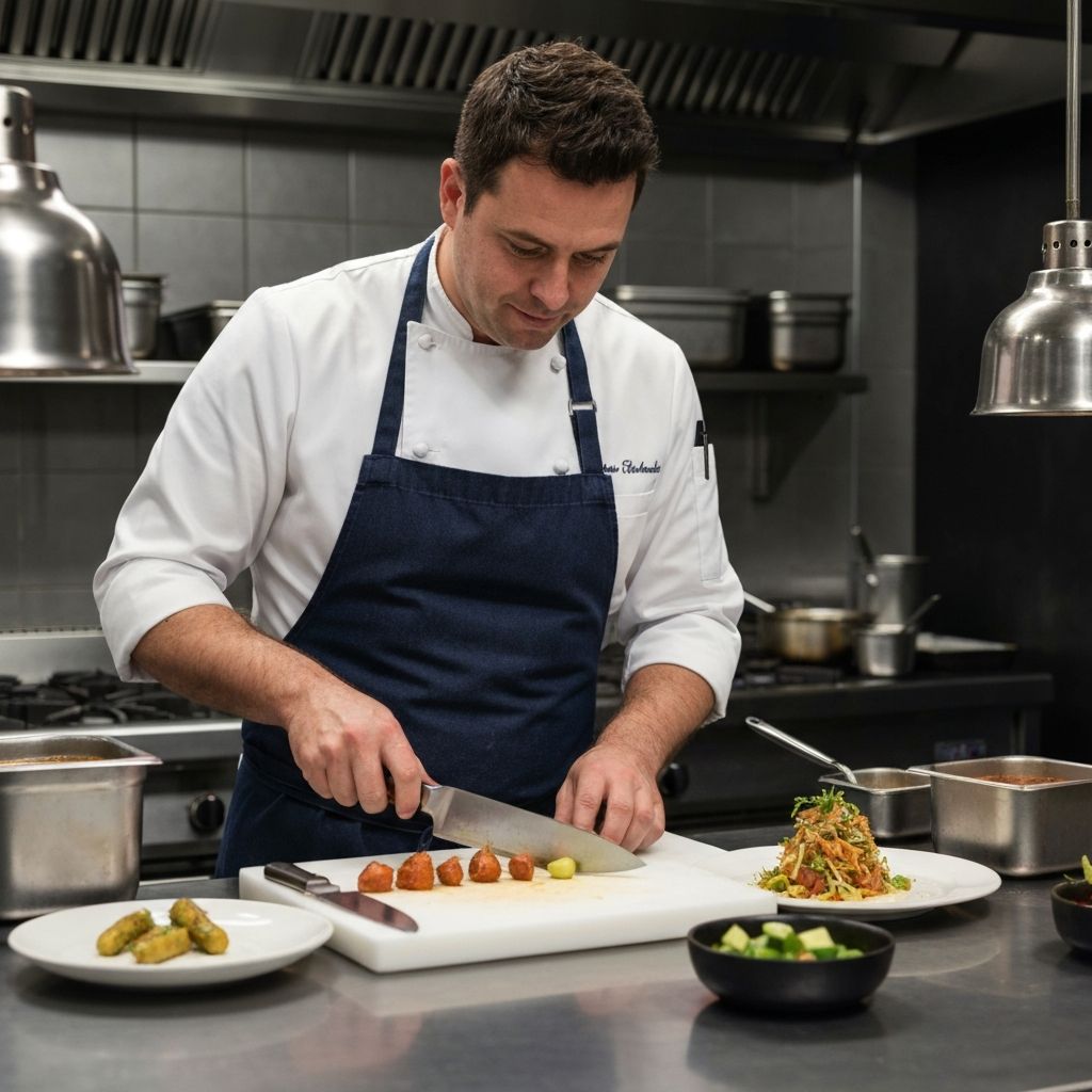 Шеф-повар за работой